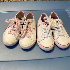 Girls size 11 Polo leather shoes